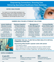 Voitec samwin Healthcare Attendant Solutions Brochure Download